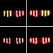 TASWK Motorcycle LED Integrated Tail Lights Turn Signals for Yamaha YZF R6 2003-2005 YZF R6S 2006-2008 Smoke Lens