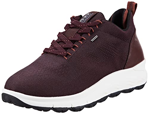 Geox Femme D Spherica 4X4 B Abx Sneakers, Mahogany/Wine, 38 EU Geox Femme D Spherica 4X4 B Abx Sneakers, Mahogany/Wine, 38 EU