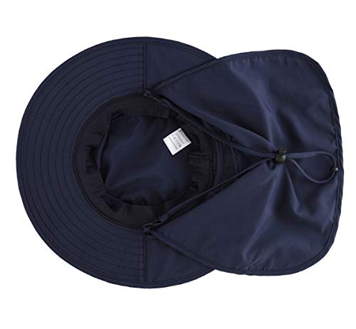 Connectyle Kids Flap Sun Hat with UPF 50+ Wide Brim Beach Hat Fishing Hiking Hat4