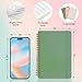 Utron 3 PCS Small Spiral Notebook 5x7, Notebooks for Note Taking, Morandi Spiral Journal Notebook, Work Notebook Small Notebooks 5x7 with Strap, Cute Notebooks for Women 70 Sheets/Note Books