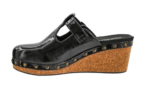 Corkys Footwear Womens In The Moment 2.5-Inch Wedge Sandals with An Adjustable Buckle, Soft EVA Insoles, Studded Detailing, and Stylish Comfort for Everyday Wear