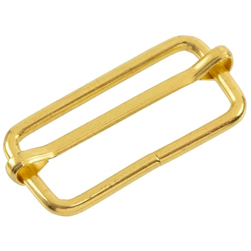 AERZETIX - Lot de 12 Boucles coulissantes ajustables métalliques | accessoires pour personnaliser bandoulières bretelles anses projets de couture décoration...