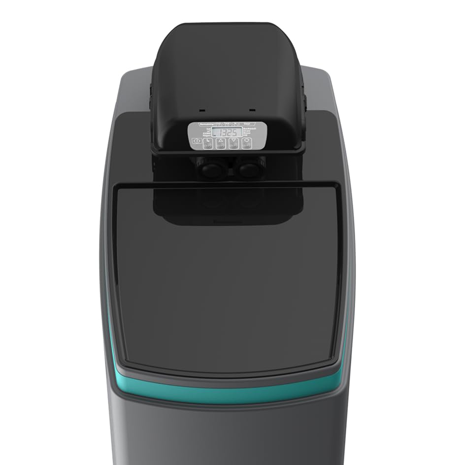 Ecosoft Anthracite Azure 250 well water softener | descalcificador para agua de pozo con válvula digital | filtración combinada de cal y metales | instalación en entrada principal | alta eficiencia