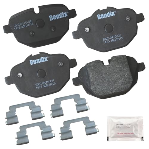 Bendix Priority1 CFC1473 Ceramic Rear Brake Pads...