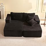 Confort durable : rempli de mousse haute densité, ce canapé de salon offre un soutien robuste sans s'affaisser. Profitez d'une sensation d'assise douce mais offrant un bon maintien, qui conserve sa forme et son confort même en cas d'utilisation quotidienne