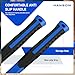 HANSOM 5-Pack Hammer Set,Rubber Mallet 32oz, Double-Faced Mallet 22oz,16oz Claw Hammer,16oz Ball Peen Hammer,3lb Sledge Hammer,Ergonomic Handle