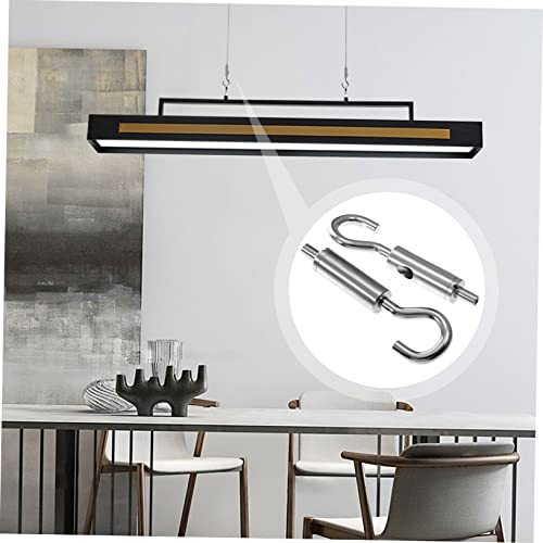 Garneck 6 piezas tensor de cable tipo ojo para cuerda resistente miniatura 5