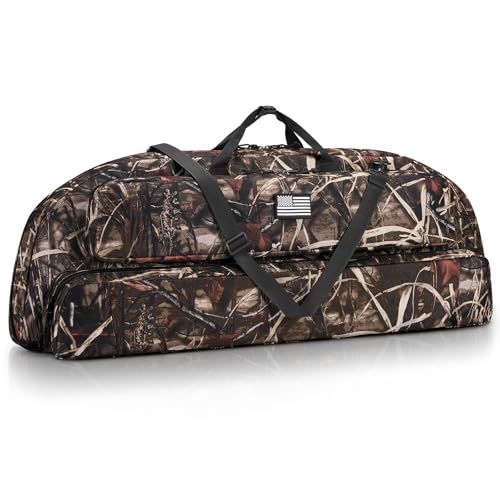 Image of CVLIFE 37 inch 44 inch Compound Bow Case Soft Bow Bag Arrow Archery Case Hunting