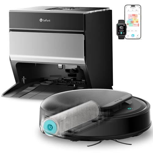 Image of Lefant M5 Pro Robot Vacuum and Mop, 18000Pa Suction, LiDAR Navigation, 120-Day Self-Emptying, Auto Mop Washing & Drying, PSD 2.0 Obstacle Avoidance, Supports 2.4G /5G WiFi