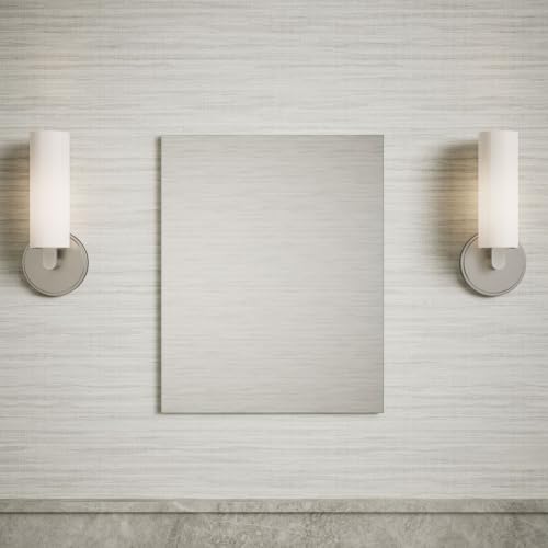 Image of Kohler 55060-NA Embark Slim Medicine Cabinet Mirror, Adjustable Shelves, Bathroom Organizers and Storage, 16 in. W x 20 in. H