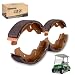 Brake Shoes,27943G01 70794G01 Fits for E-Z-GO G&E 1997-Up, Also Electric 1996 TXT, RXV Gas 2008-Up. for Yamaha G&E 1993-up, G14,G16 & G19. 4/Set.