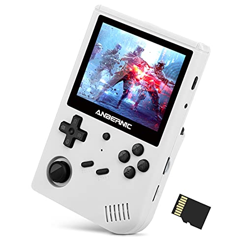 RG351V Handheld Emulator Retro Game Console- Wireless Video Mini Handheld Game Console Built in 2521 Games, 20 Emulator Console WiFi 3D Joystick 3.5
