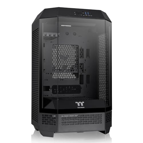 Thermaltake Tower 300 Black Micro-ATX Case; 2x140mm CT Fan Included; Support Up to 420mm Radiator;...
