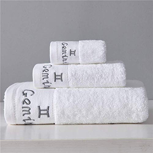 Serviettes de bain Gemini De Luxe un coffret Douze Constellations à offrir