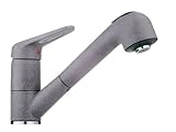 Franke 1150030729 - Miscelatore Monocomando 740 Per Lavello Cucina, Colore: Stone Grey