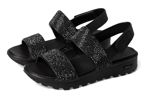 Sandale cale Skechers Foamies Arch Fit strass avec soutien plantaire ergonomique
