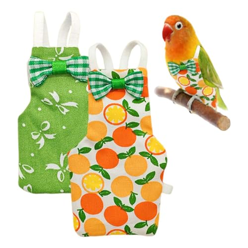 ZENQARI 2 artículos Pet Bird Lindo Pañal Parrot Pañal, Pañal para Loros, Volador Pañal Reutilizable para Loros, Suministros para Mascotas, Para Periquitos Agapornis Canarios Guacamayos