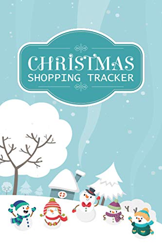 Christmas Shopping Tracker: Snowman Cool Holiday Shopping Tracker For Buying Gifts & Make Shopping List for kids Family and Relatives To Celebrate Christmas image 2