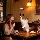 Zoom IMG-1 interactive cat teaser wand swallow Zoom IMG-1 interactive cat teaser wand swallow