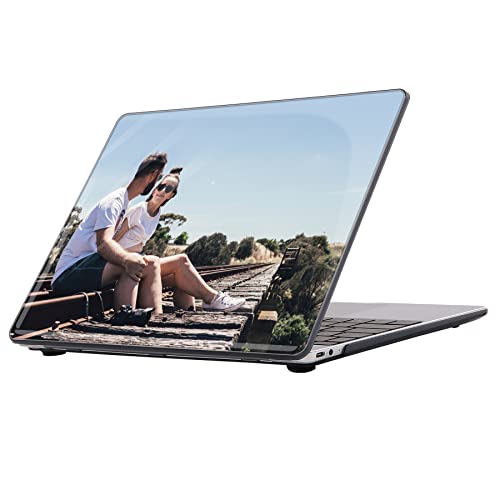 Loyobo Case Compatible with Huawei MateBook D 14/MagicBook14 X14 Inch,Plastic Hard Case Cover for Huawei MateBook D 14/MagicBook14 X14 Inch(Crystal Black Layout 1 Pictures)