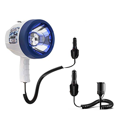 GOODSMANN TACTICPRO GLARE- FREE BLUE MAX12 Volt DC  Boat Spotlight