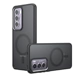 Compatible with Oppo Reno 12 Pro 5G Case Cover&comma;Compatible with MagSafe&comma;Compatible with Oppo Reno12 Pro 5G CPH2629 Built-in Magnetic Anti-Shock Cell Phone Case Black