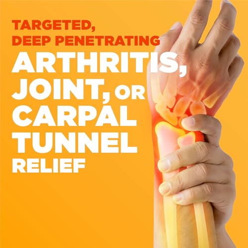 Image of ThermaCare Arthritis Heat Wraps - Targeted Joint Pain Relief for Hands, Wrists, & Knees - 8-Hour Therapeutic Heat Therapy - Flexible, Discreet, & Portable - Drug-Free (6-Count)