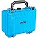 Eylar Protective Hard Case Water & Shock Proof w/Foam TSA Approved 8.12 inch 6.56 inch 3.56 inch (Neon Blue)
