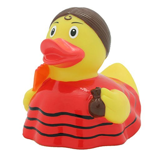 Lilalu 8.5 cm Flamenco Dancer Duck Toy