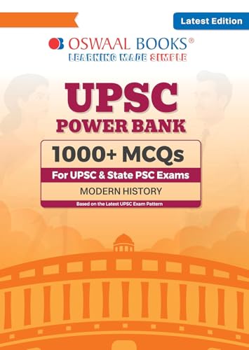 Image of Oswaal Power Bank 1000+ MCQs For UPSC And State PSCs Exams Geography Ancient & Medieval History Indian Polity Indian Economy Modern History Art& Ecology Science & Technology (Set of 8) |Edition