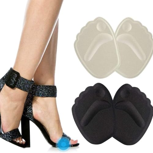 2 almohadillas acolchonadas suaves para zapatos de tacón miniatura 1