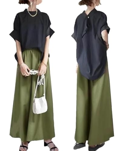 [Papolow] ZbgAbv fB[X  ꂢ X[c gbvX Chpc Q_Zbg  lbN uEX  n KE`pc ㉺Zbg pcX[c JWA  ؂ւ t