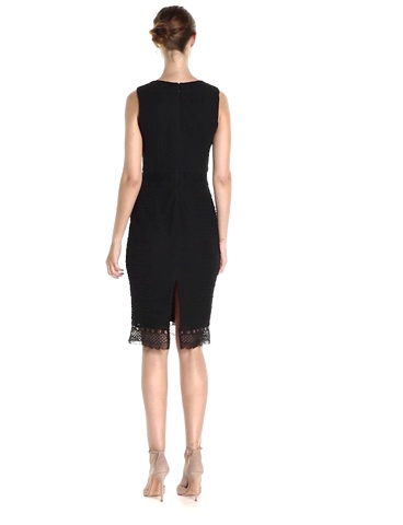 Jessica Simpson Women's Lace Knit Midi Dress, Black, 14 at Amazon Women's  Clothing store