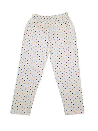 Image of indi weaves Regular Fit Pure Cotton Pajama Pants with All Over Print for Girls (Multicolor Designs)(Pack of 4)
