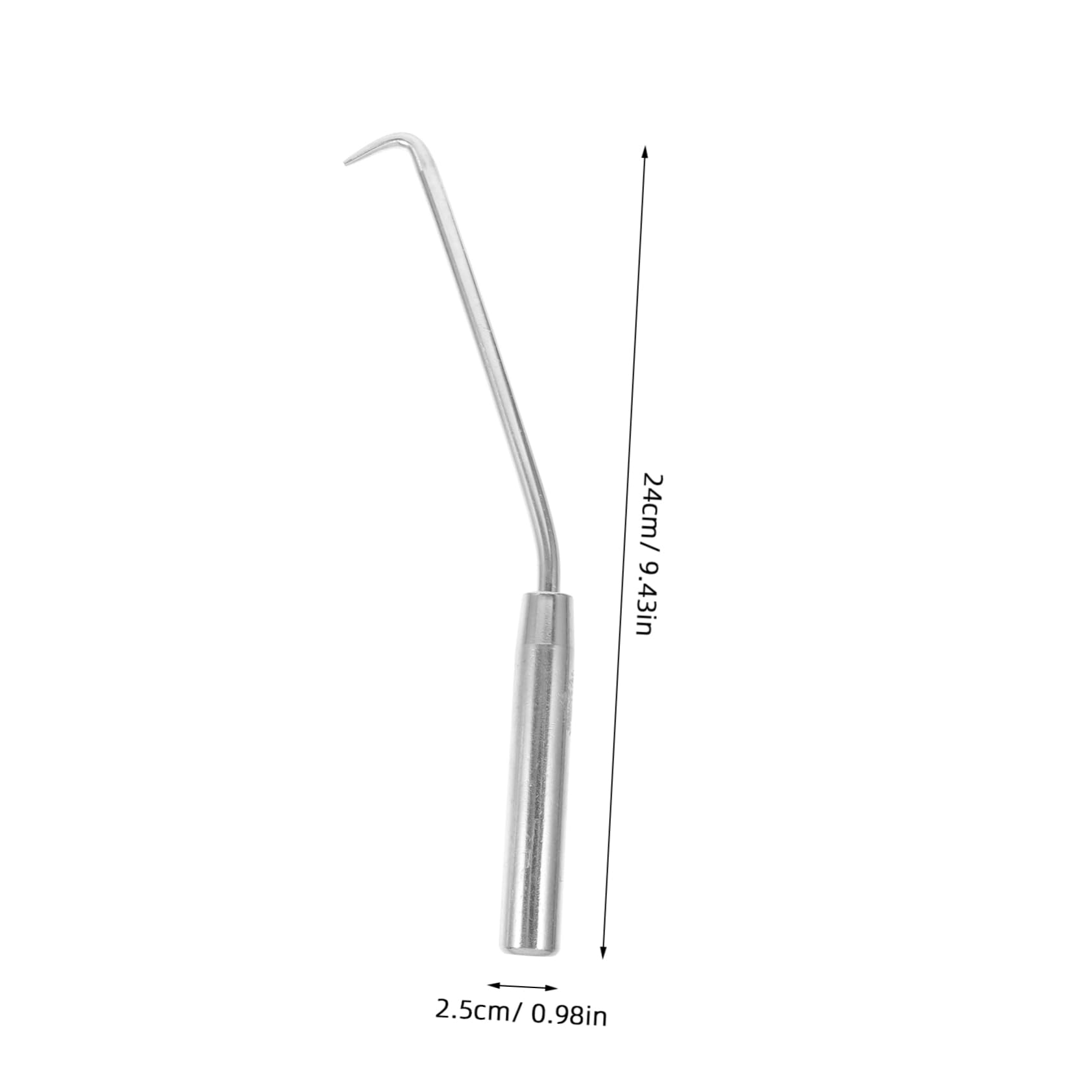 INOOMP 4 Set di Ganci per Recinzioni da Giardino Ganci per Legare Le Piante Ganci in Acciaio per Legare Le Recinzioni 2 Pezzi * 4