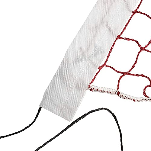 HTDHS Badminton Net 6.1m x 0.79m Draagbare 20"Standaard Training Badminton Net Duurzaam Lichtgewicht Shuttle Mesh Outdoor Sports Entertainment (Color : Dark Red) - Image 7