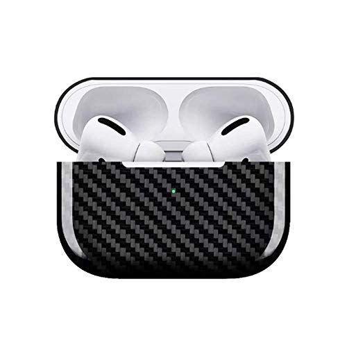 AirPods Pro 3 Case,Genuine Carbon Fiber Slim-Fit Super Thin Shockproof Aramid Fiber Cover
