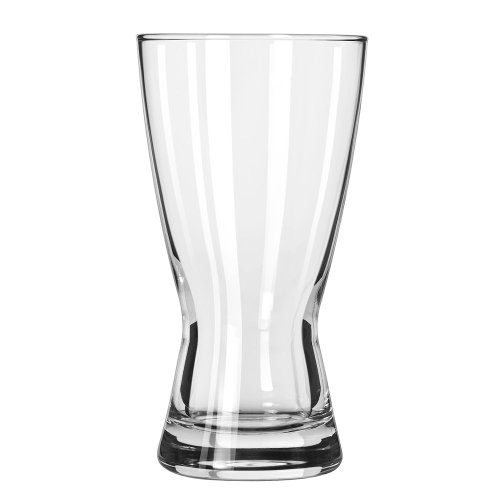 Libbey Glassware 181 Hourglass Pilsner, 12 oz. (Pack of 24)
