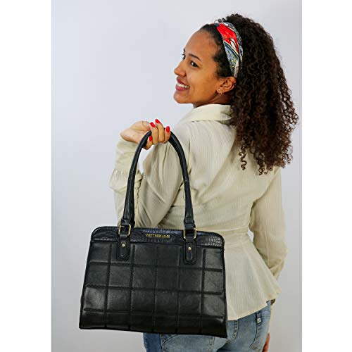 Kit Bolsa Feminina De Ombro E Bolsa Tiracolo Com Carteira e Brinde