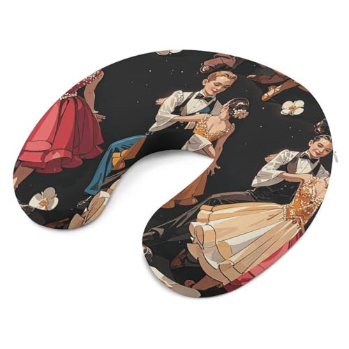Almohada de viaje U de espuma viscoelástica 30x29 cm miniatura 6