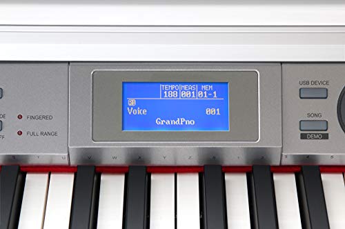 Classic Cantabile DP-A 410 Piano Numérique – 88 touches clavier électronique – Synthetiseur avec USB-MIDI, 600 voix, 128… - Les Beatles, Paul McCartney, John Lennon, RIngo Starr, George Harrison Classic Cantabile DP-A 410 Piano Numérique - 88 touches clavier électronique - Synthetiseur avec USB-MIDI, 600 voix, 128… – Image 8