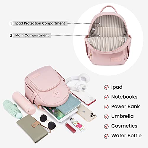 Image of LOVEVOOK Backpack for Women Light Weight Waterproof Backpack Purses Daily Backpack | Light Weight