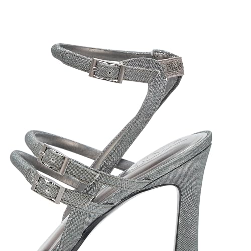 DKNY Women's Cyril Evening Double Belt Strap Heeled Pump Sandal4