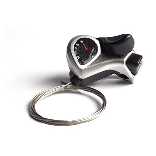 Shimano Tourney SLTX50R - Leva del cambio unisex, per adulti, taglia unica, colore: Argento