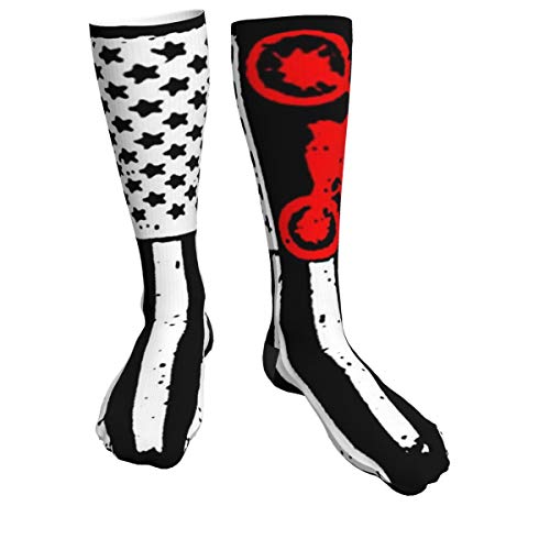 USA Flag Dirtbike Motocross Men's and Women's Cotton Comfort Socks/Bags Outdoor Sports Competitive Hiking Hiking Socks USA Flag Dirtbike Motocross Men's and Women's Cotton Comfort Socks/Bags Outdoor Sports Competitive Hiking Hiking Socks