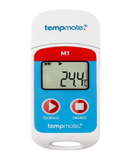 Enregistreur de température USB réutilisable avec rapport PDF automatique