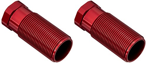 ST Racing Concepts STC91060R Aluminum Front Shock Bodies for The SC10 4 x 4, Red (2-Pieces)