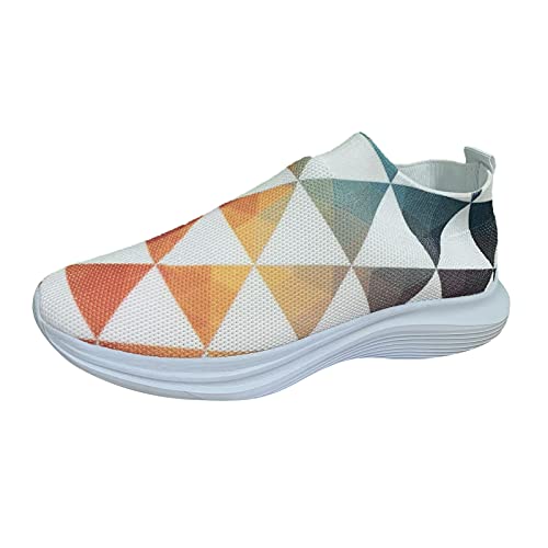 Baskets respirantes en maille pour femme avec amorti jogging