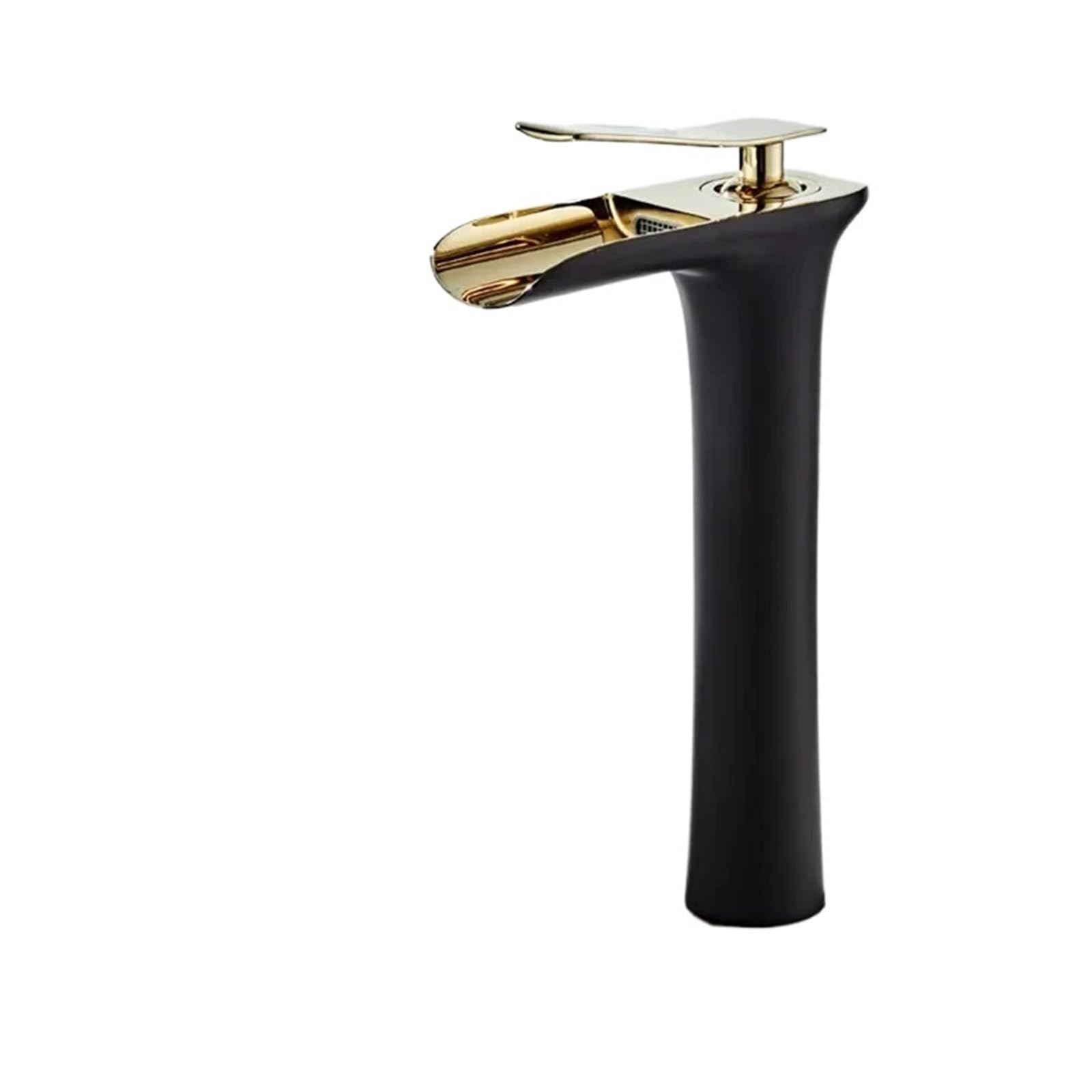 Laighjenbcf Slt117l-Bg Faucet，Bathroom Mixer Tap Brass Waterfall