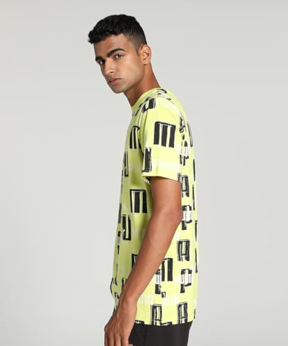Image of Puma Men's Polyester Regular Fit T-Shirt